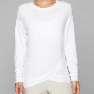 Athleta Criss Cross Crewneck Sweatshirt